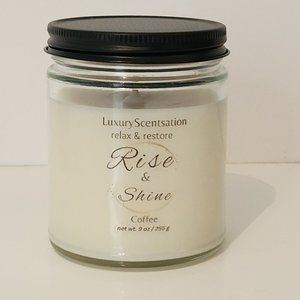 Handmade Candle Rise & Shine - Coffee 9oz / 255g